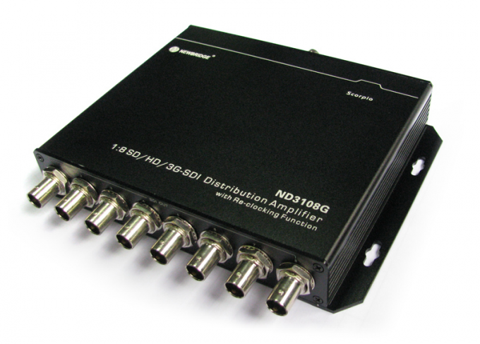 ayuda Reclocking del amplificador de la distribución de 1x8 HD SDI