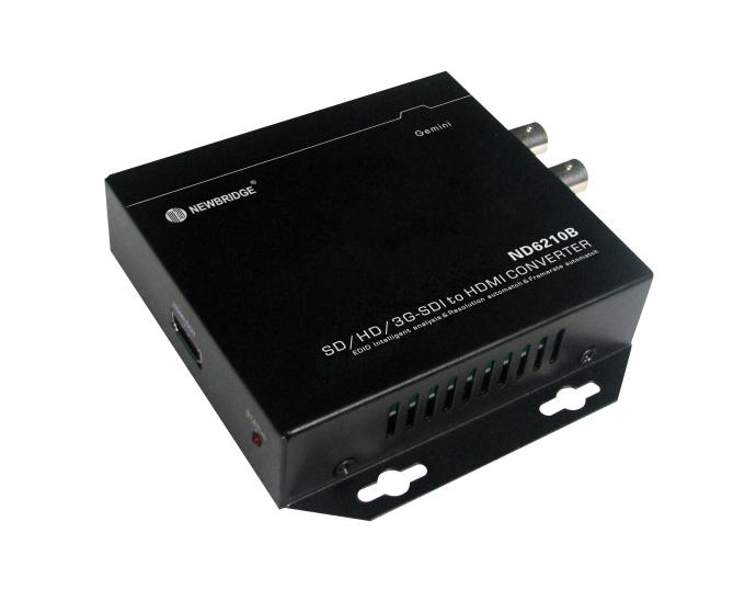 Ayuda 1080P del transmisor-receptor 12V DC de la fibra óptica portátil del SD/de HD con el puerto de HDMI