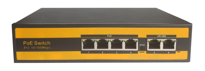 2 CA industrial 110V-240V de la fibra óptica del interruptor de red de la fibra 10/100M del puerto el 100M