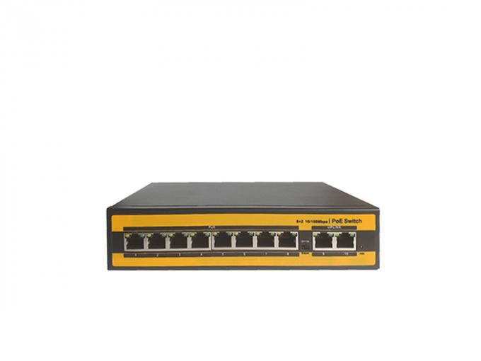 el 100M red del interruptor de Ethernet del PoE de 8 puertos para el sistema inalámbrico de la cámara del IP AP/CCTV