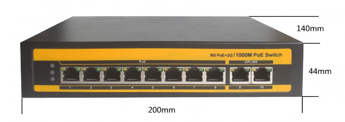 El interruptor del poe de Ethernet manejó el interruptor IEEE802.3at de Ethernet o el interruptor de IEEE802.3af poe