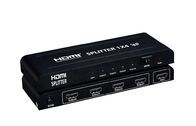 divisor del hdmi del puerto de 1.4a 1x2 2 para el divisor video 1 del puerto HDMI del divisor 4 de la TV en 4 hacia fuera