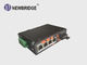 Interruptor industrial el 10/100M de Ethernet del puerto anti de los parásitos atmosféricos 4 con 1 puerto 24V de la fibra del SC proveedor