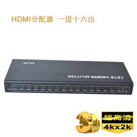 China 4K HDMI de 1.4b 1 x 16 divisor 1 de HD en 2 hacia fuera en el divisor de HDMI, vídeo de la ayuda 3D fábrica